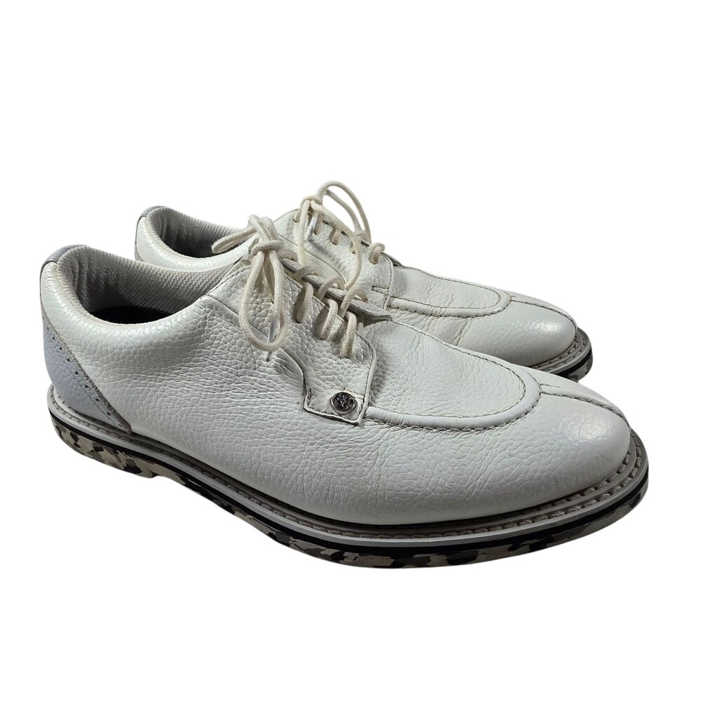 G/Fore Gallivanter Golf Shoes White Camo Sole Mens Size 8.5‎ G4MS20EF08